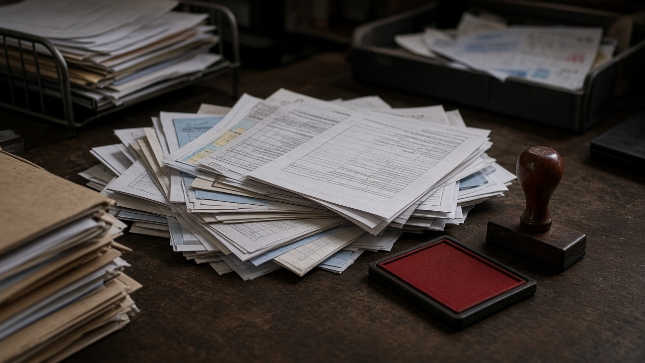 Incomplete MSME loan file that may be declined